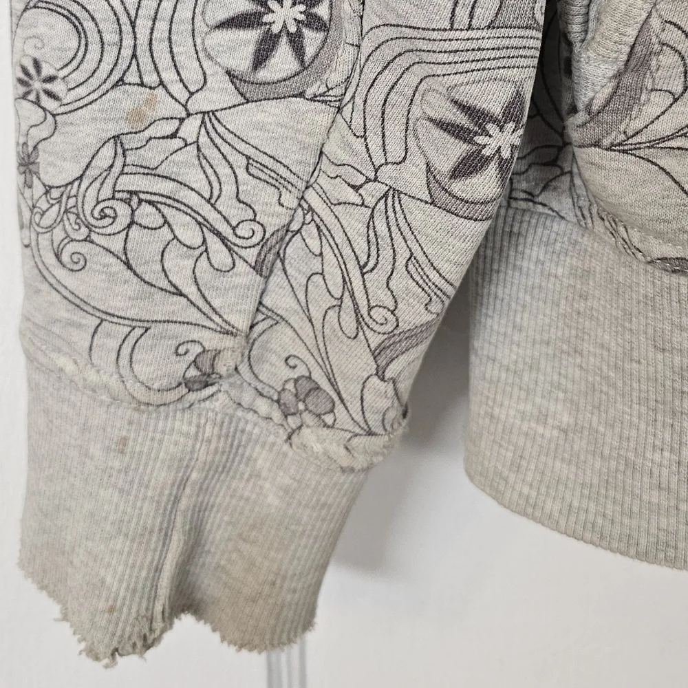 Rare Psychedelic Floral Hoodie - Picture 9 of 12